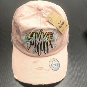 Pink- Muka(Savage)- hat with adjustable strap